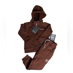 DIDRIKSON Theramal/Fleece lined -Boys Mocha Tracksuit Set – 2T -NWT